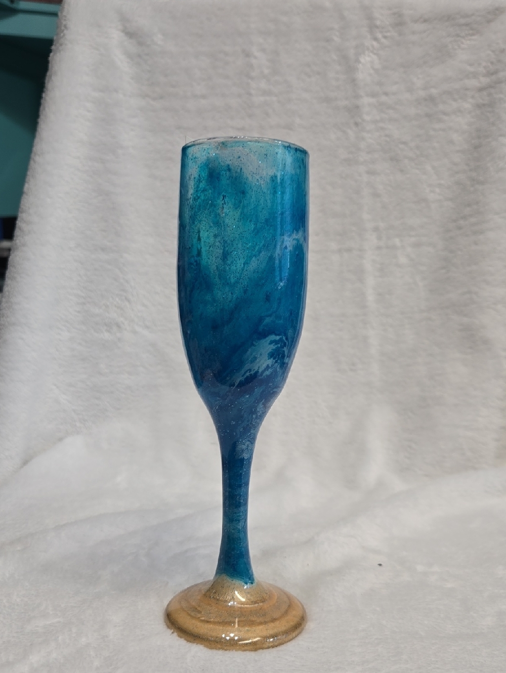 Hand Crafted By Starson7th Beach Vibe Glass
